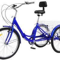 -10% ТЕЛК- Семеен Сгъваем Нов Триколесен Велосипед 24 цола 7 скорости, снимка 17 - Велосипеди - 40937415