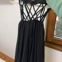 Черна рокля , снимка 2 - Рокли - 45287676