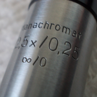 Обектив Planachromat 12.5/0.25 микроскоп Carl Zeiss, снимка 10 - Медицинска апаратура - 45002330