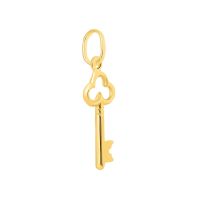 9 К Златно Ключе Ключ със синджирче колие  , снимка 5 - Колиета, медальони, синджири - 45282591