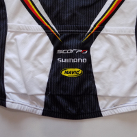вело джърси santini mavic тениска мъжко шосейно колоездене оригинал М, снимка 4 - Спортни дрехи, екипи - 44979009