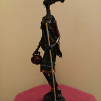Африканска ваза и две африкански статуетки. , снимка 7 - Вази - 44993581