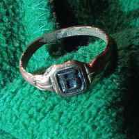 Старинен пръстен сачан орнаментиран - 67341, снимка 8 - Пръстени - 28993917