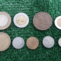лот от 9 различни монети Мексико, снимка 2 - Нумизматика и бонистика - 45286072