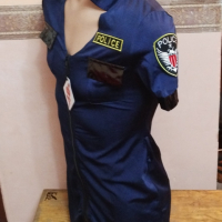 SEXY POLICE-Оргинална.Рулева секси рокличка, снимка 6 - Рокли - 45019865