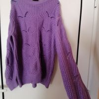 Modstrom лилав пуловер , снимка 3 - Блузи с дълъг ръкав и пуловери - 45221965