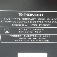 Pioneer PD-F605, снимка 6 - Аудиосистеми - 45036468