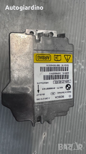 Airbag модул / сензор / датчик зa BMW 118 - 0285010066 / 65.77-9166057-01, снимка 1