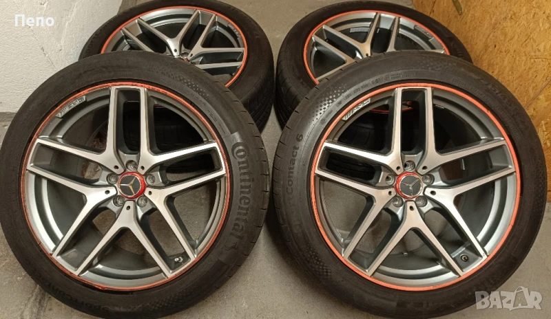 Оригинални джанти спорт пакет 21 цола с гуми летни Mercedes GLE W292 дот 2023г, снимка 1