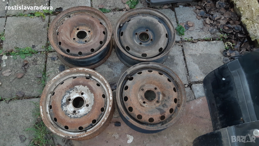 Джанти от Пежо 14 цола-4х108, снимка 1