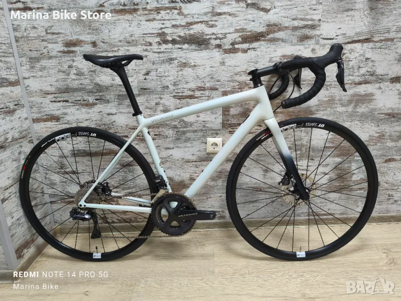 Карбонов шосеен велосипед Specialized Aethos Expert Disc Ultegra Di2 DT Swiss , снимка 1