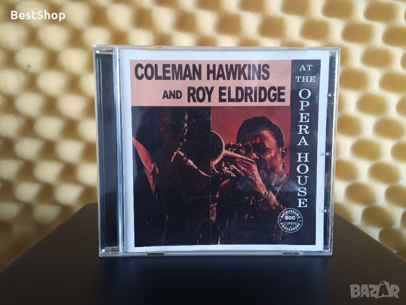 Coleman Hawkins & Roy Eldridge - At the Opera house, снимка 1