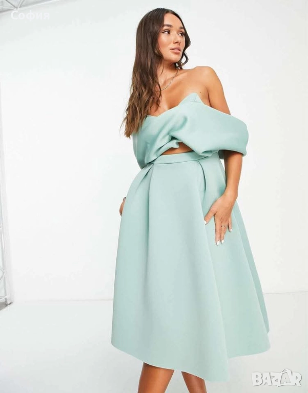 ментова рокля АСОС,р-р хс/с, снимка 1