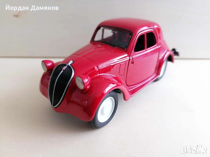 Фиат 500 Тополино '36г в мащаб 1:34 , снимка 1