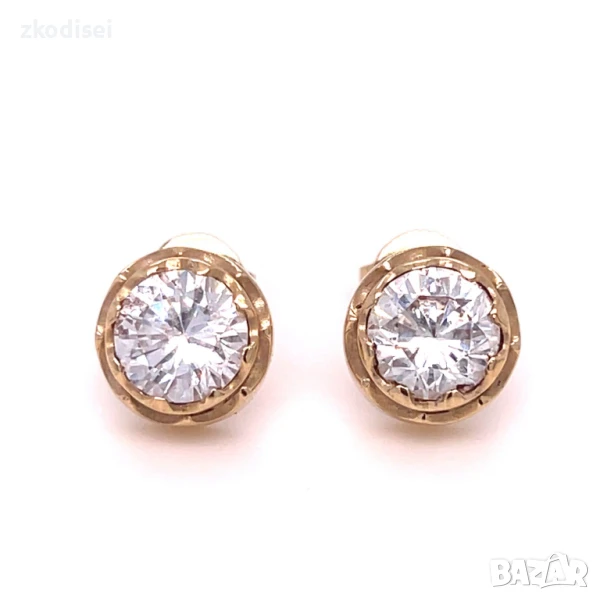 Златни обеци 5,28гр. 14кр. проба:585 модел:32889-5, снимка 1