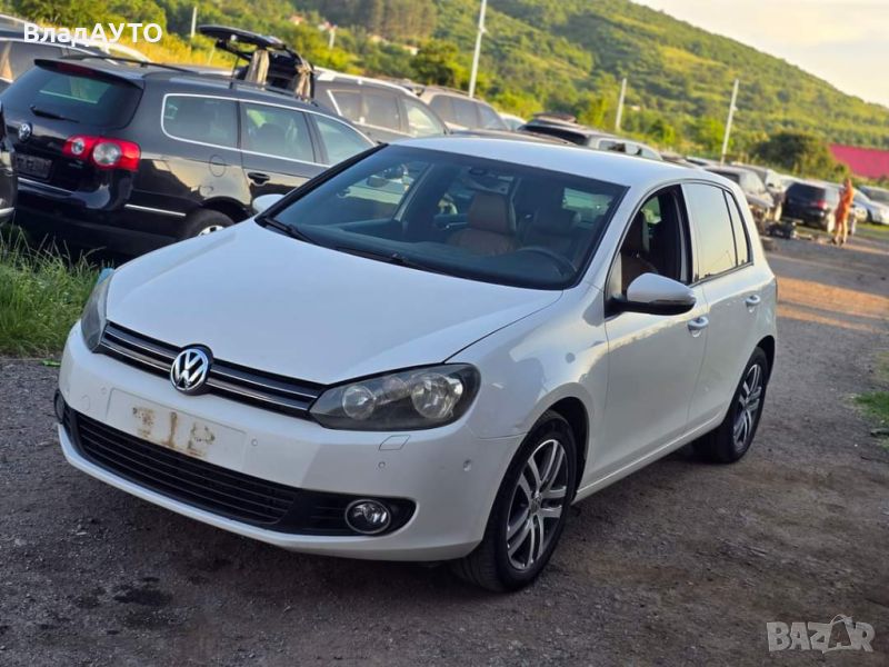 Ново зареждане за части   Vw golf 6 2.0tdi 110 коня CBD код на мотора.  Здрав двигател и скорости,ра, снимка 1