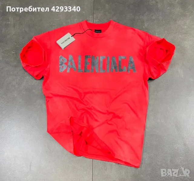 Мъжки тениски Balenciaga , снимка 1