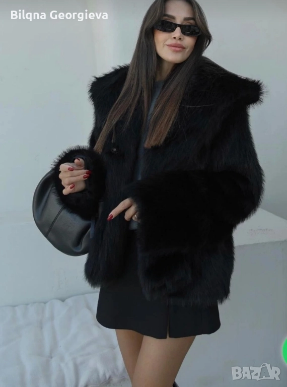 Дамско пухено якенце, снимка 1