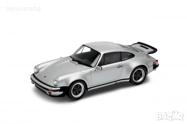 1:24 Метални колички: Porsche 911 Turbo (Порше) Welly, снимка 1