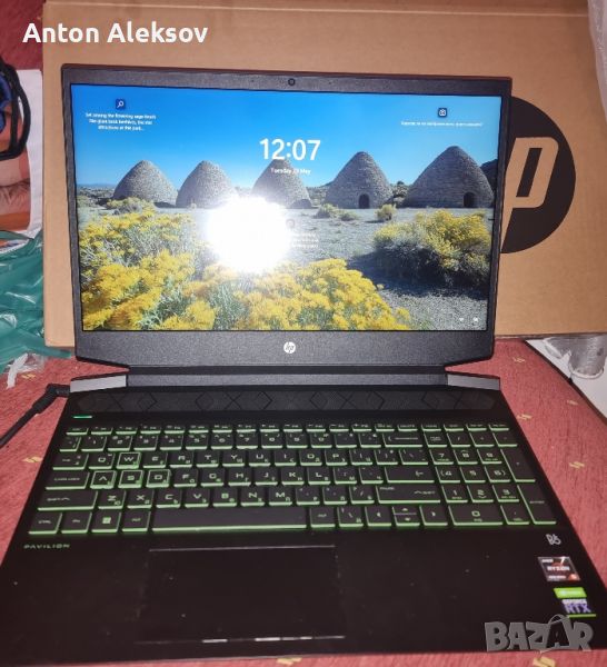 HP PAVILION GAMING 15-EC2024NU 600T9EA  ЧИСТО НОВ, снимка 1