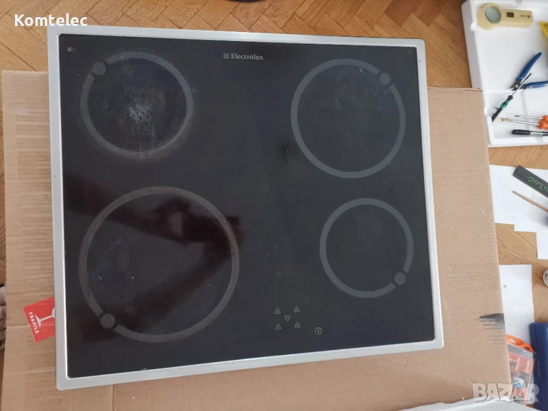 Керамичен плот за вграждане за части Electrolux EHS 6610x, снимка 1