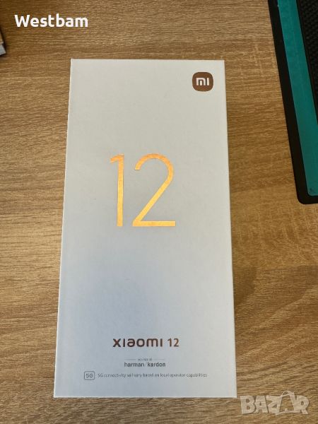 Xiaomi 12 5G 128гб 8 рам нов запечатан , снимка 1