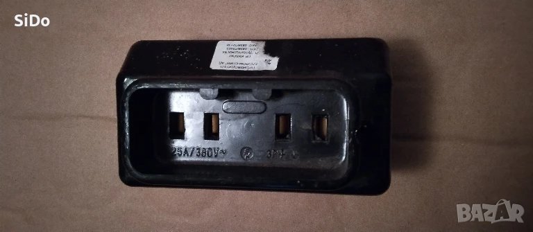 Контакт за трифазен ток 380V чисто нов, снимка 1