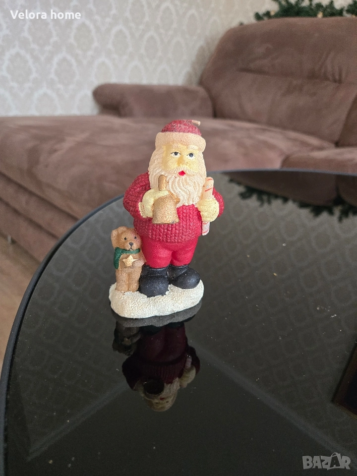 Свещ "Дядо Коледа", снимка 1