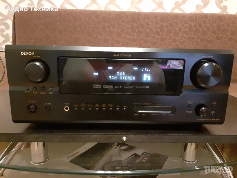 7 канален ресивър DENON AVR-2805
Made in JAPAN! 7х135W при 6 ома.
Страхотна машина., снимка 1