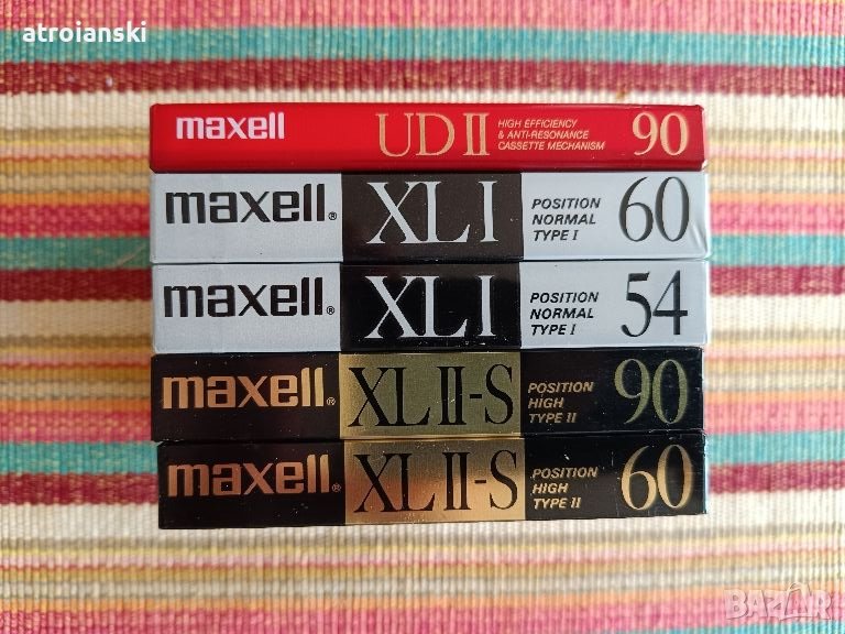 Аудио касети Maxell - JP , снимка 1