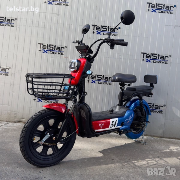 Електрически скутер TelStar TBSLD T-REX с двойна седалка нов модел 2025 , високопроизводителни батер, снимка 1