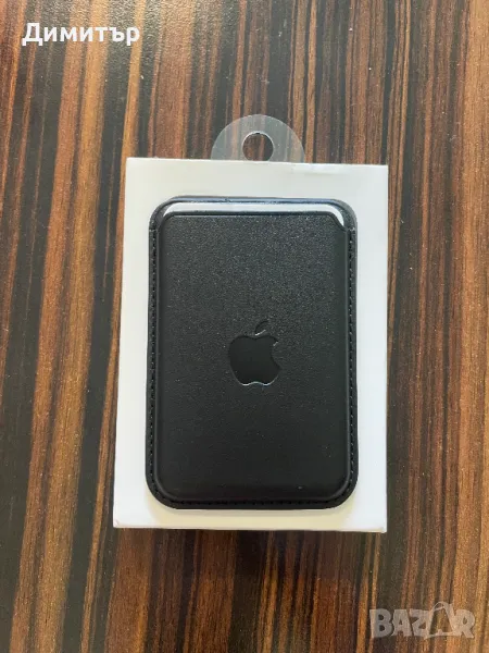 Аксесоар за Iphone Apple magsafe case wallet кожен портфейл, снимка 1