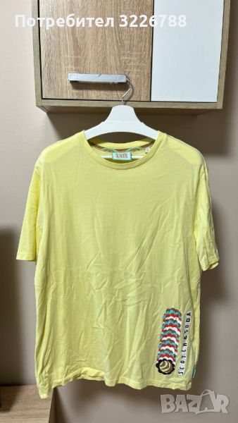Жълта тениска Scotch&Soda / L размер, снимка 1