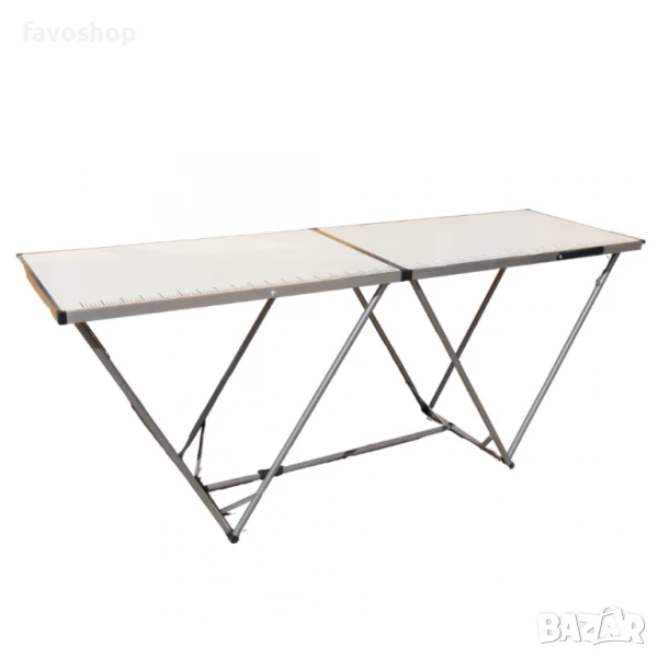 АЛУМИНИЕВА СГЪВАЕМА МАСА ДВОЙНА FAVO 2S ALU EXTRA, снимка 1