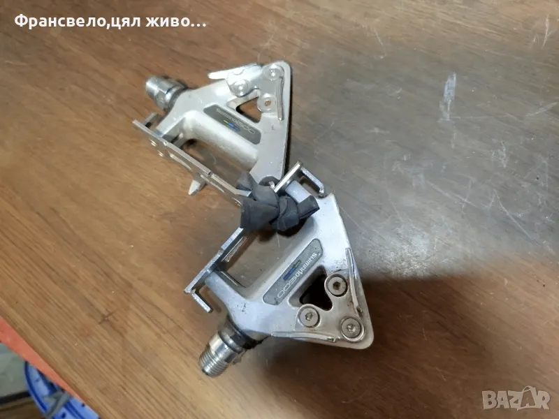 Педали за велосипед колело  Shimano 600, снимка 1