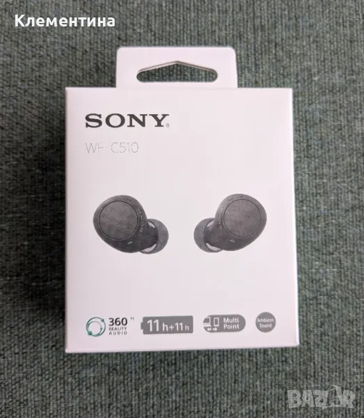 SONY WF-C510  слушалки , снимка 1