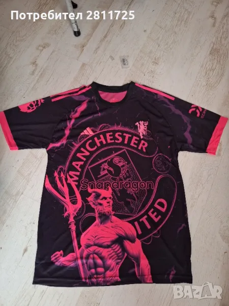 Тениска Манчестър Юнайтед ,фосфорисцентна, снимка 1
