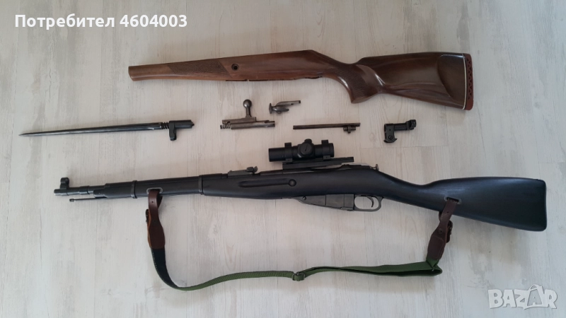 Карабина Mosin-Nagant модел М44 cal. 7.62x54R, снимка 1