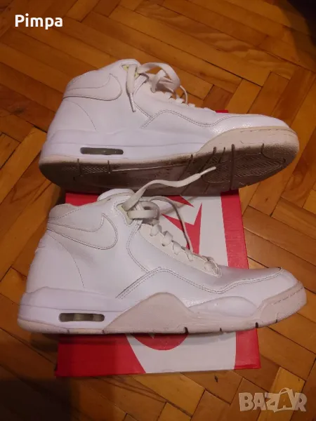 Nike air flight legacy 

triple white маратонки 43, снимка 1