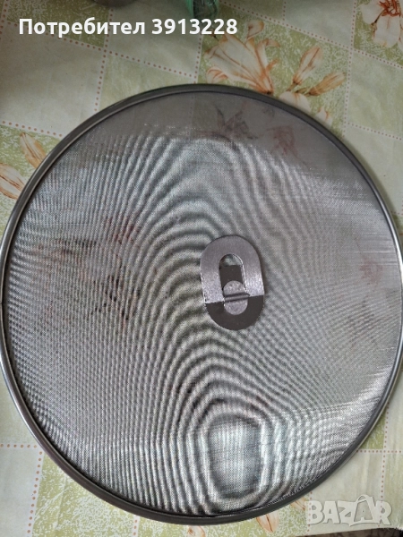 Капак за пържене в тиган 33 см, мрежа., снимка 1