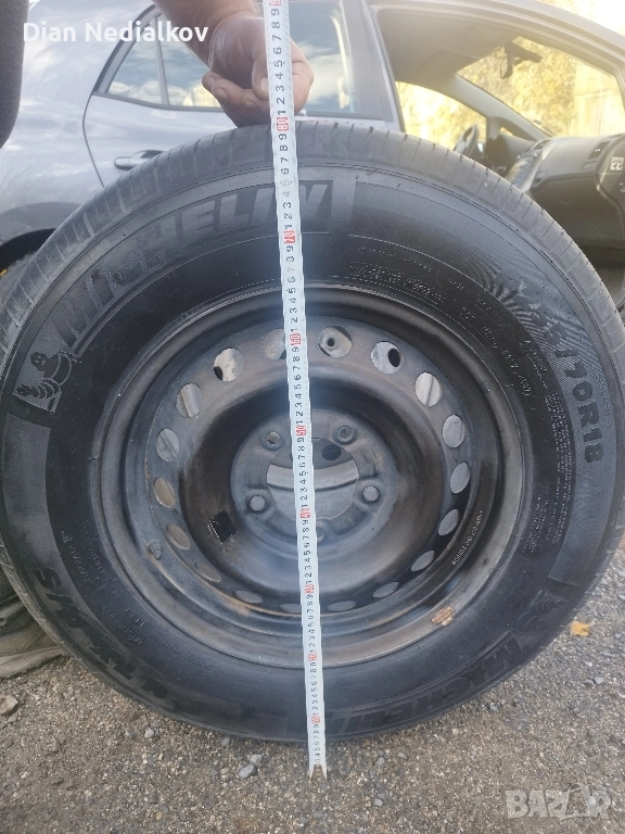 Джанти с гуми - 5х150 , Michelin 255/70/18, снимка 1