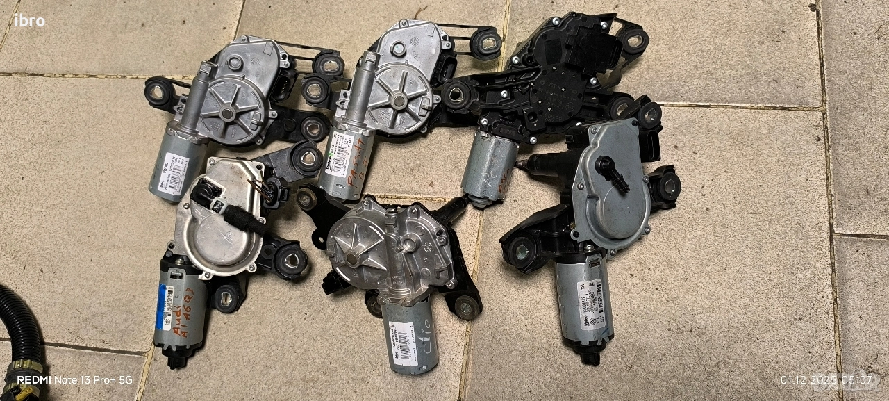 моторче за задна чистачка за VW 3C9955711A 287105483R 4G9955711A 5K6955711B 5G0955711A 5G0955711, снимка 1