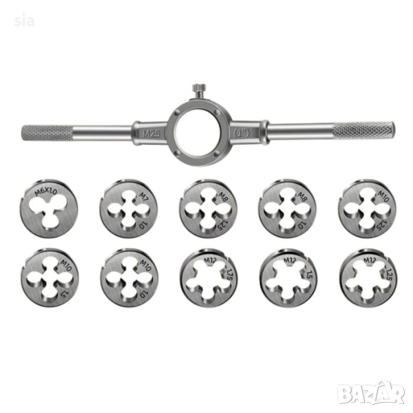 Метчик и плашки PA1241 11БР/К-Т, снимка 1