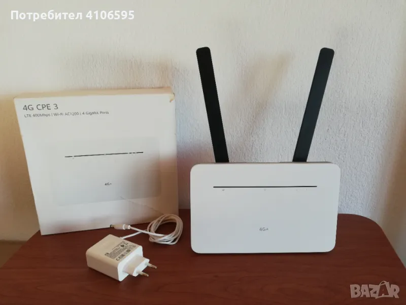 Huawei B535-333 4G рутер, работи с всички оператори, снимка 1