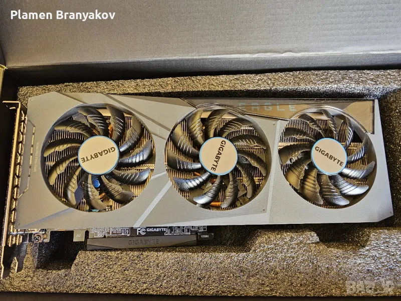 GIGABYTE GeForce RTX 3070 8GB eagle oc, снимка 1