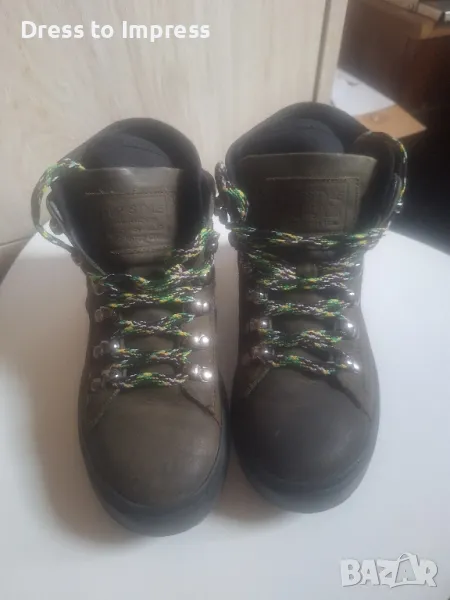 Боти естествена кожа Hi style 21 см, снимка 1