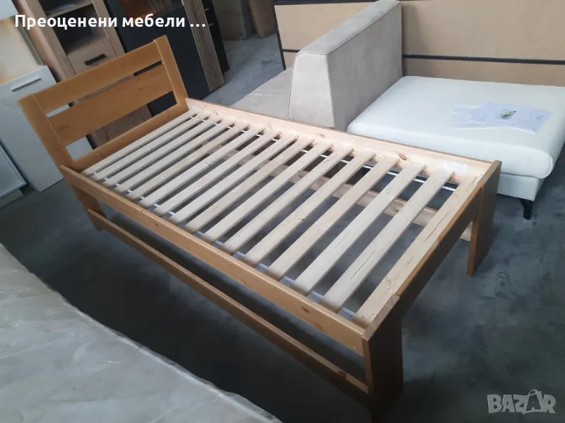 Чамово легло внос от Германия за матрак 90/200 , снимка 1