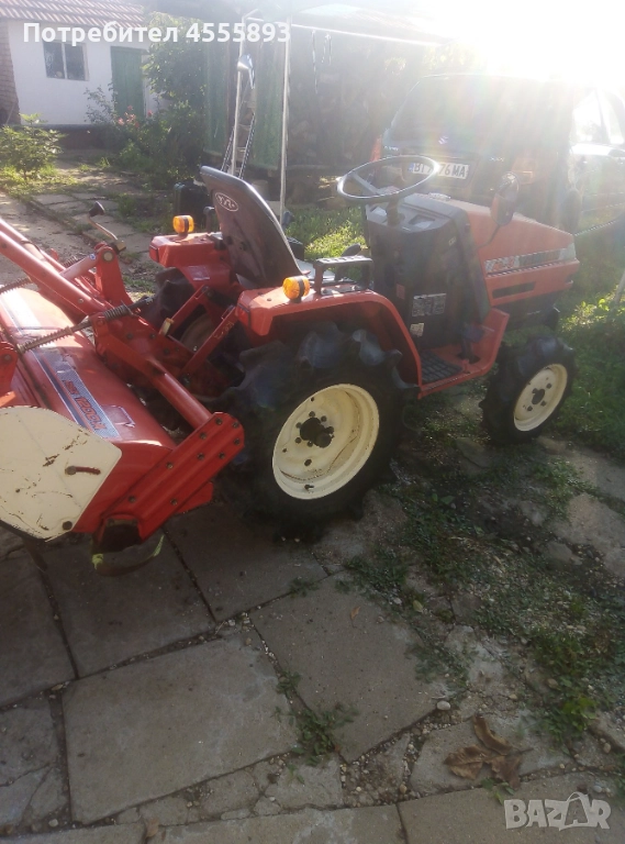 Продавам трактор Янмар3-Митцубиши с фреза, снимка 1