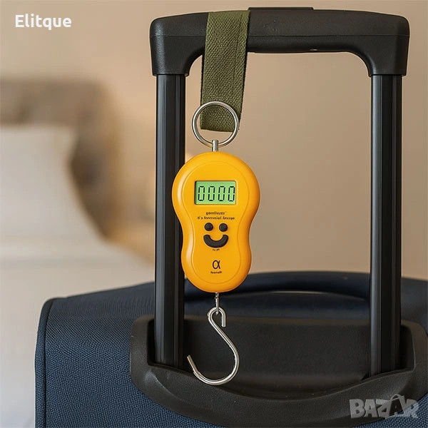 Портативен електронен кантар Усмивка, снимка 1