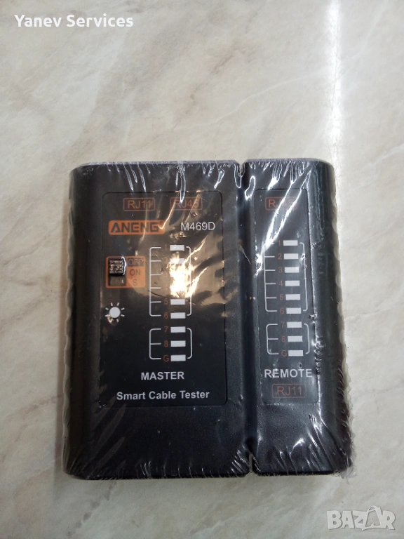 ANENG M469D Тестер за мрежови кабели RJ45 RJ11 LAN, снимка 1